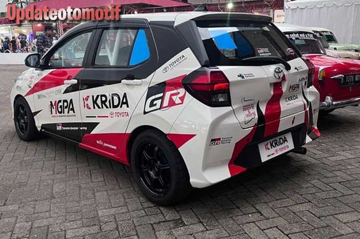 Toyota Agya GR spek balap yang bisa disewa di Sirkuit Pertamina Mandalika
