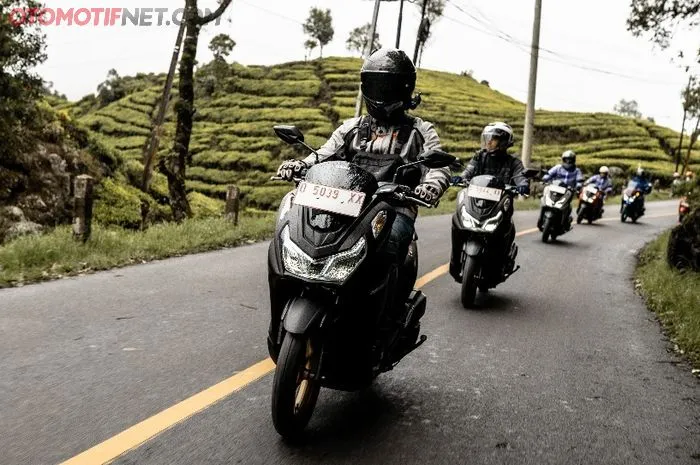 Yamaha Lexi Lx 155 Terjun Di Kota Bandung, Trabas Tanjakan Ciwidey Dengan Mudah