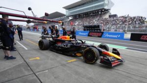 Max Verstappen merebut pole position di Kualifikasi F1 GP Jepang 2024.